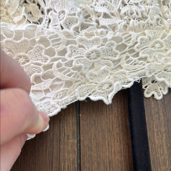 LoveShackFancy Alistair Silk Gown In White Size 4 - Picture 12 of 16